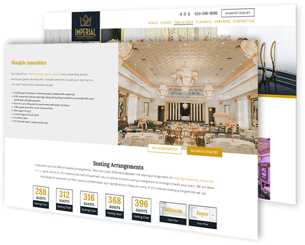 Imperial Event Venue Rebranding