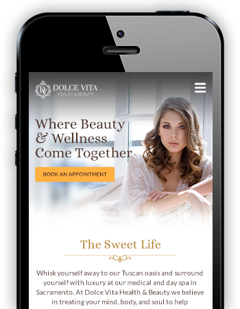 Dolce Vita Health &Amp; Beauty Spa - Mobile Website