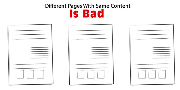 Duplicate Content Is Bad For Seo