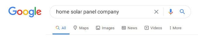 Home Solar Panel Company Google Search