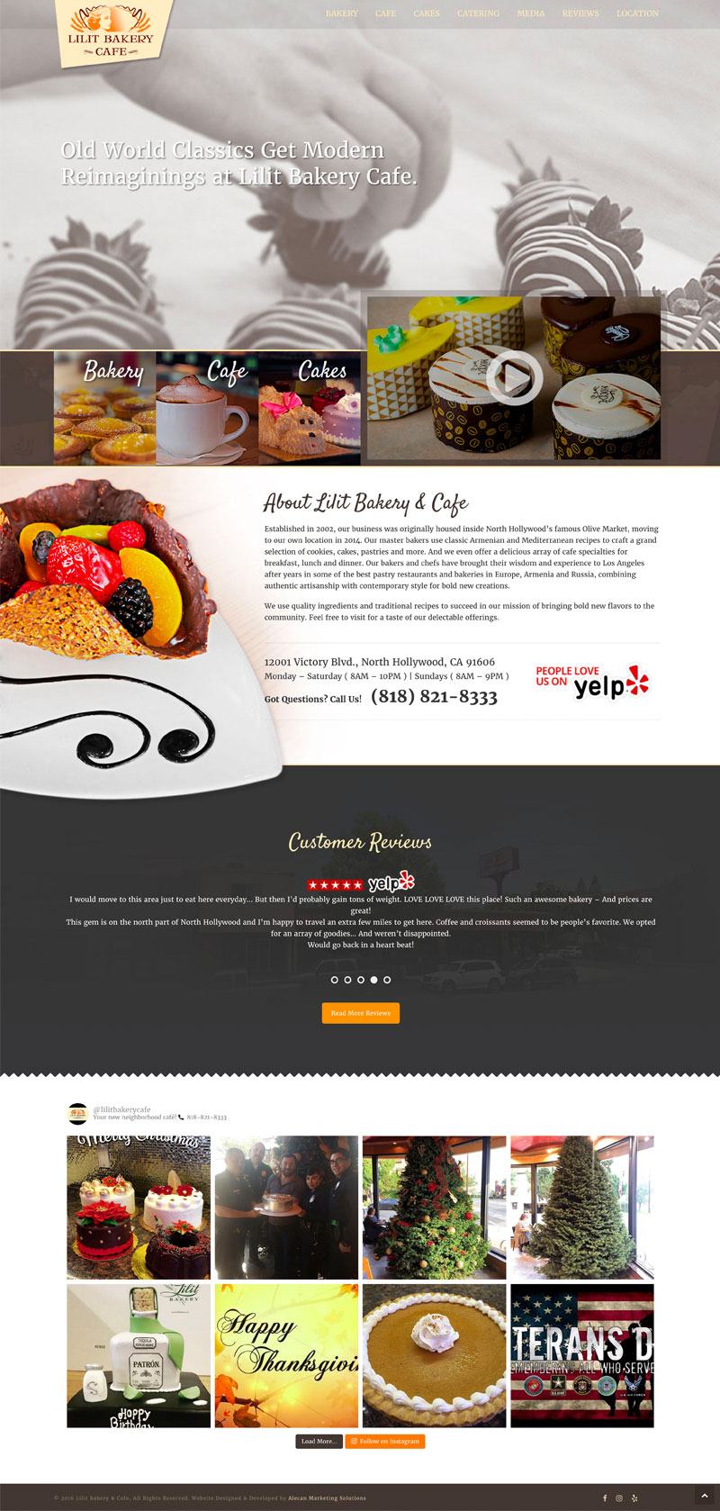 Lilit Bakery &Amp; Cafe - Website