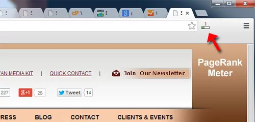 Google Pagerank Meter