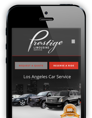Prestige Limousine Service - Mobile Site