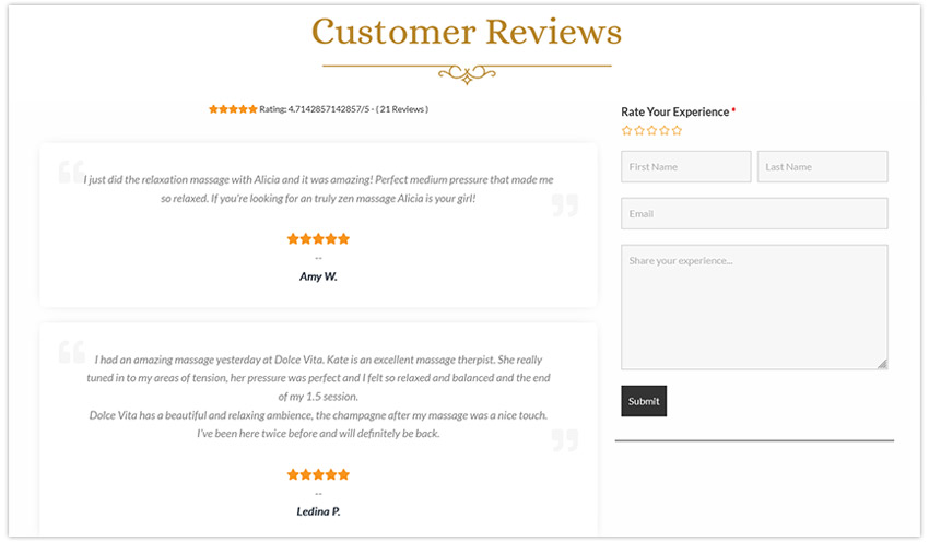 Customer Reviews