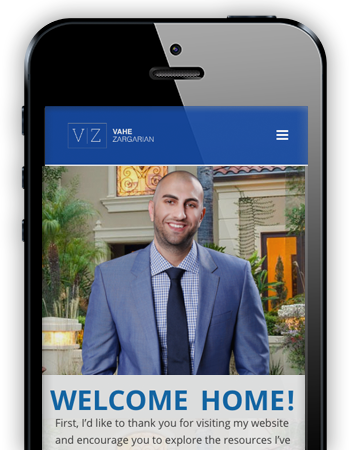 Vahe Zargarian Real Estate - Mobile Website